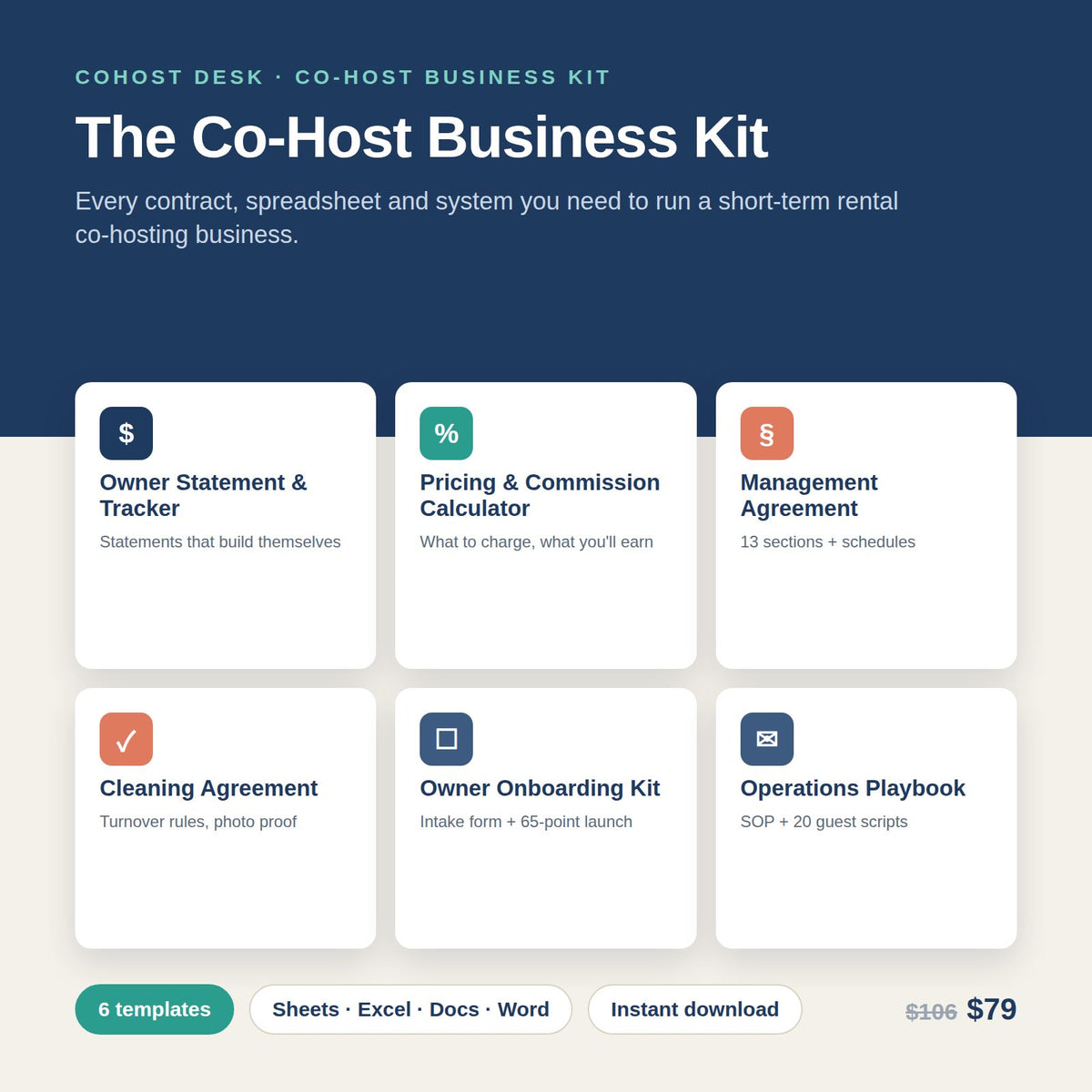 The Co-Host Business Kit (Complete Bundle)